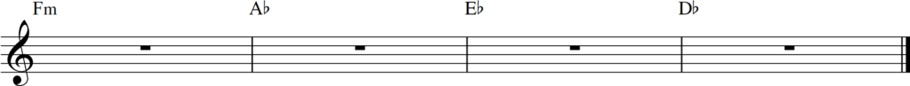 chord progression rhythm 1