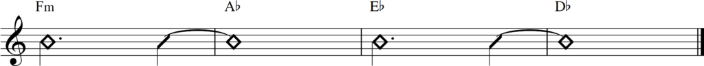 chord progression rhythm 2