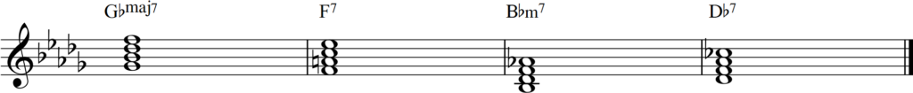 thank u next chords original key